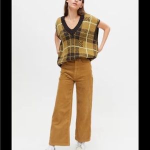 BDG high and wide corduroy pant